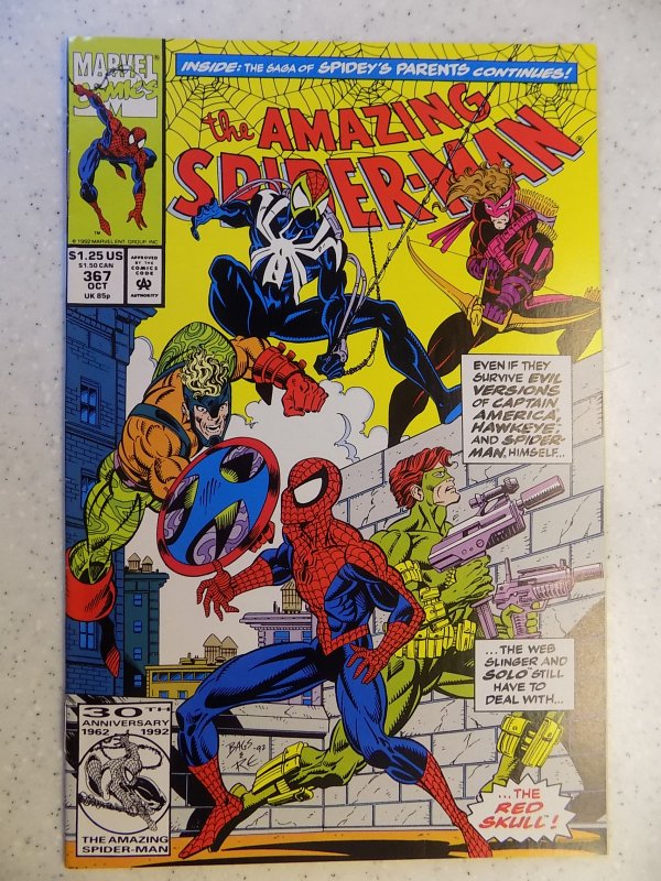 AMAZING SPIDER-MAN # 367 MARVEL ACTION ADVENTURE 