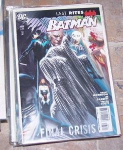 Batman #683 (Jan 2009, DC) final crisis last rites alex ross cover 