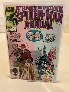 Spectacular Spider-Man Annual #4  1984  VF