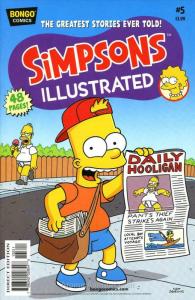 Simpsons Illustrated #5 VF/NM; Bongo | save on shipping - details inside