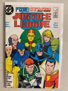 Justice League America #1 direct 8.0 (1987)