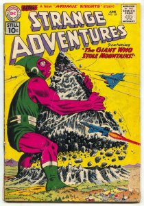 STRANGE ADVENTURES #129 ATOMIC KNIGHTS SCI-FI 1961 FR/G