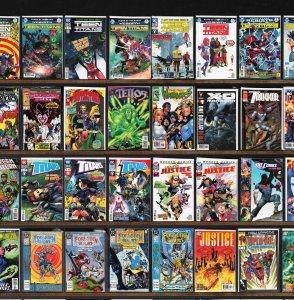 Huge Lot 150+ Comics with Teen Titans, Titans, Green Lantern & More!