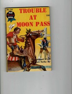 3 Books Horse Thief Trail Trouble at Moon Pass Cassidy Serves a Writ JK12