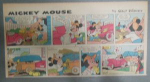 Walt Disney's Mickey Mouse Sunday Page from 11/15/1959 Size: ~7.5 x 15 inches