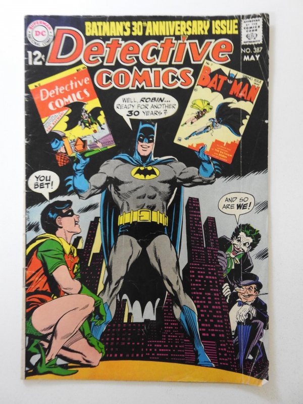 Detective Comics #387 (1969) Solid GVG Condition!