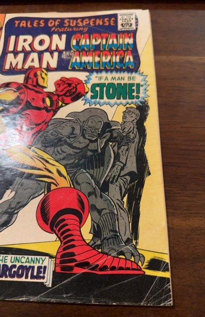 Tales of Suspense #95 (1967)if a man be stone
