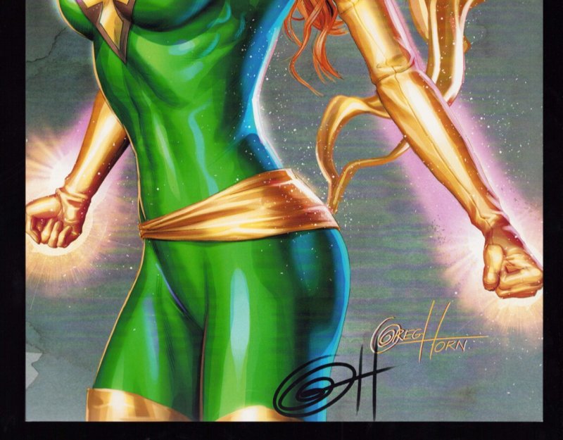 Dark Phoenix Jean Grey by Greg Horn 11 x 17 Print SIGNED