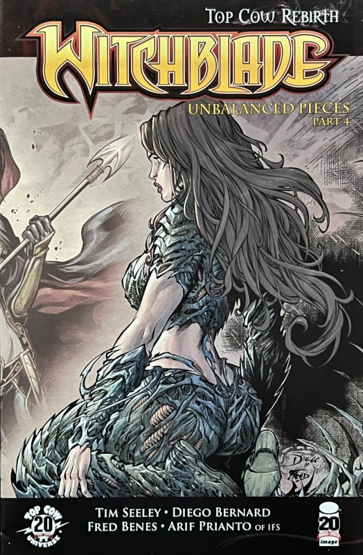 Witchblade #154 Variant Cover (2012) NM Conditon