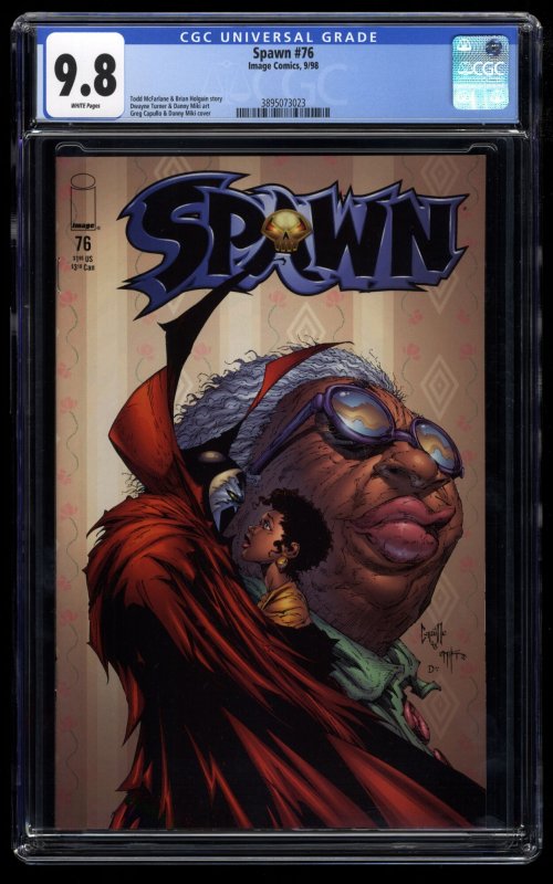 Spawn #76 CGC NM/M 9.8 White Pages