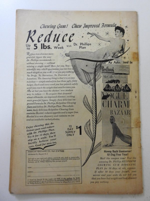 Spook #27 FR Condition tear across entire fc, extra staple added