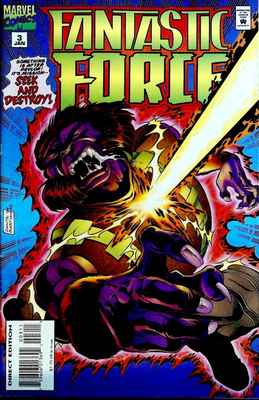 Fantastic Force #3 (1995)