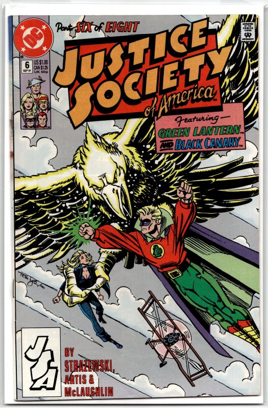 Justice Society of America #6 (1991) Black Canary