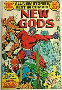 NEW GODS#10 FN/VF 1972 JACK KIRBY DC BRONZE AGE COMICS