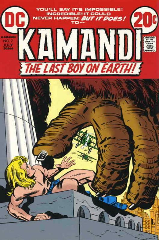 Kamandi, the Last Boy on Earth #7 FN; DC | save on shipping - details inside