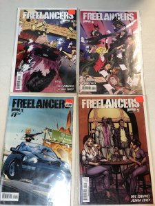 Freelancers (2012) #1 2 3 4 1-4 (VF/NM) Complete Set