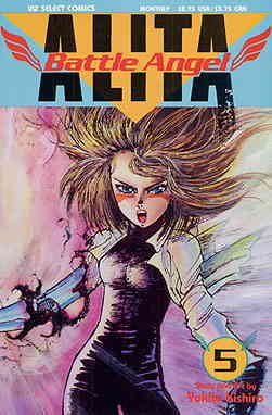 Battle Angel Alita Part 1 #5 VF ; Viz | Viz Select Comics