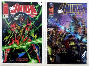 Union Lot of 2 #4, 7 (1994) Image Comics Nova 1st Print Comic Books