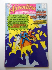 Adventure Comics #367 (1968) VG Condition 1 in spine split