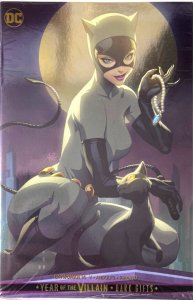 (2019) CATWOMAN #14 GOLD FOIL ARTGERM BTAS Sealed Variant Cover