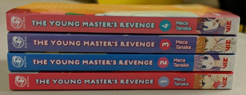 The Young Masters Revenge #1-4 Full Run (2014, Viz) Meca Tanaka 1 2 3 4 