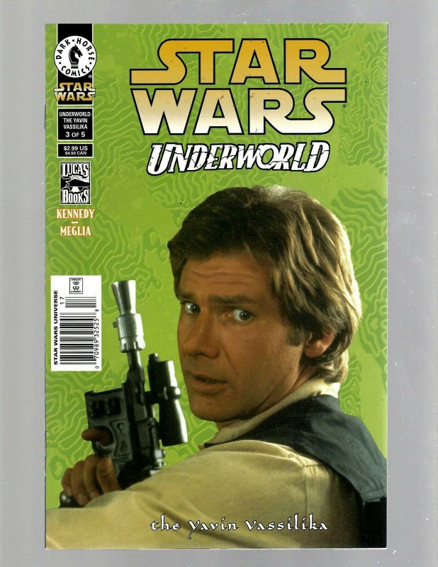 9 Star Wars Dark Horse Comic Books Underworld # 1 2 3 4 5 + Jedi In 1 2 3 4 J399