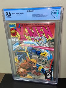 X-Men #1 (CBCS 9.6 NM+)  Cover C (1st Omega Red Cameo)  1991