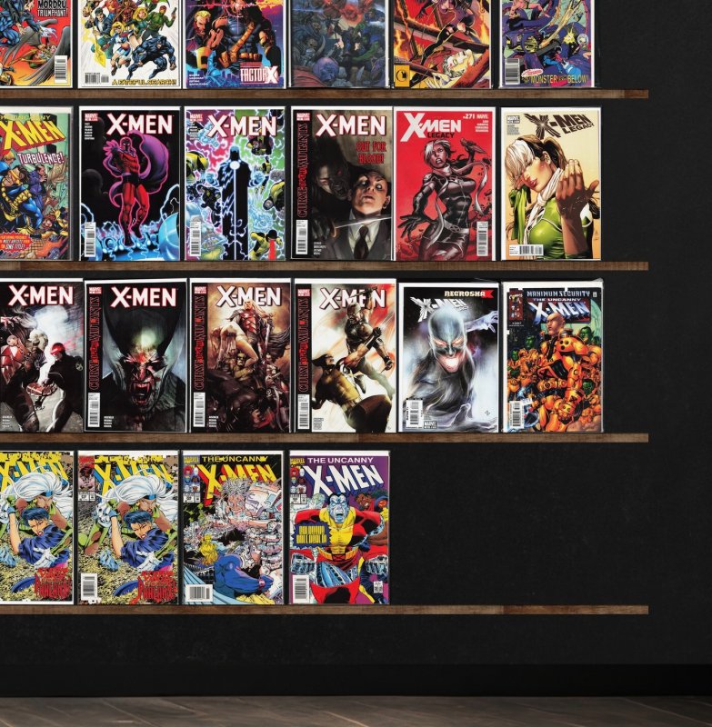 Huge Lot 150+ Comics with The Uncanny X-Men, X-Men, Wolverine, Jsa & More!