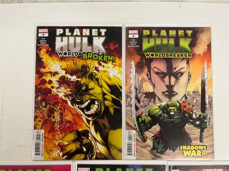 5 Planet Hulk Marvel Comic Books # 1 2 3 4 5 Avengers Defenders Thor 7 JS63