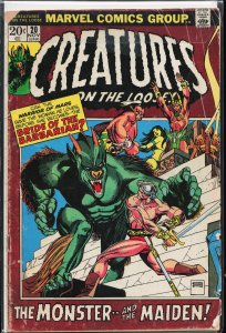 Creatures on the Loose #20 (1972)