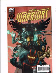 Lot of 6 New Warriors Marvel Comic Books #4 9 10 11 12 15 BF2