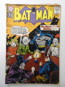 Batman #152 (1962) GD Condition moisture damage, 1 1/2 in spine split, stamp fc