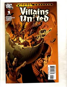 14 DC Comics Villians United # 1 2 3 4 5 6 1 + OMAC Project # 1 2 3 4 5 6 1 CJ10