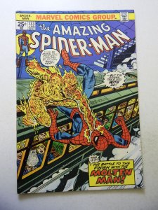 The Amazing Spider-Man #133 (1974) FN+ Condition MVS Intact