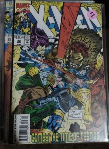 X MEN  23 1993 Marvel  psylocke revanche gambit  ROGUE WOLVERINE