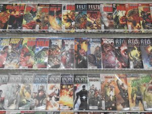 Huge Lot 210+ Comics W/ Hulk, Iron Man, Ghost Rider+ Avg VF+ Condition!!