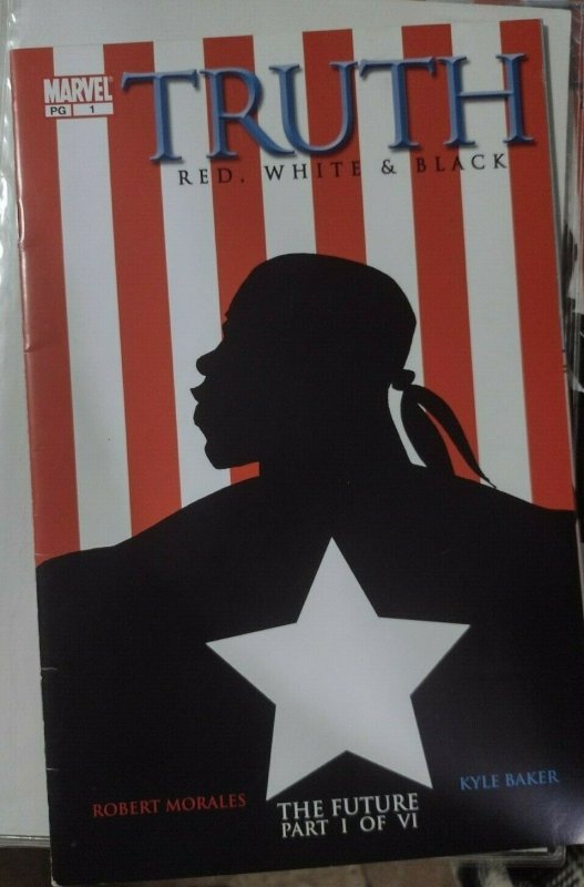 TRUTH: RED, WHITE AND BLACK #1 1990 MARVEL DISNEY FALCON & WINTER SOLDIER KEY