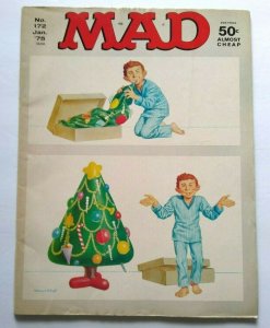 MAD Magazine Jan 1975 No 172 The Six Million Dollar Man TV Show Satire