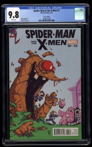 Spider-Man & the X-Men #1 CGC NM/M 9.8 White Pages Skottie Young Variant