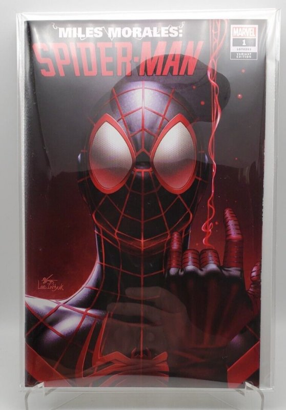 Miles Morales: Spider-Man #1 Variant with COA, 1st appearance of Raneem, NM/Mint