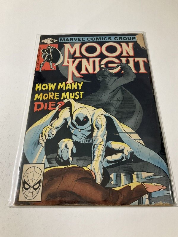 Moon Knight 2 Gd Good 2.0 Marvel Comics 