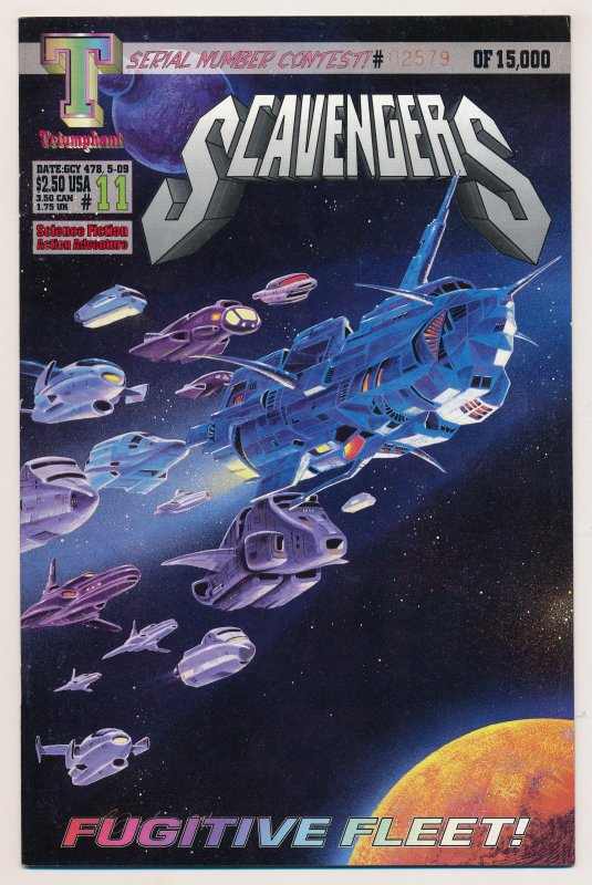 Scavengers (1994 Triumphant) #0-11 NM Complete series