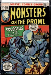 Monsters on the Prowl #25 (1973) Colossus