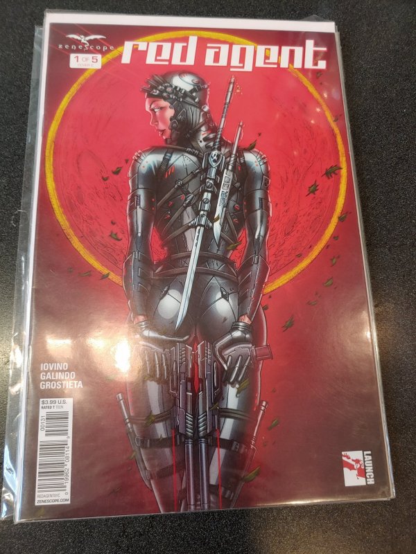 Red Agent #1 (of 5) C Cvr Tyndall (mr) Zenescope Entertainment Inc