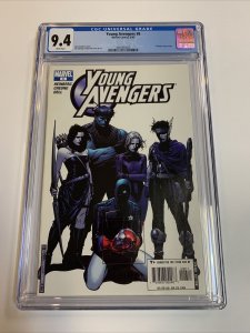 Young Avengers (2005) # 6 (CGC 9.4 WP) | 1st App First Stature Cassie Lang