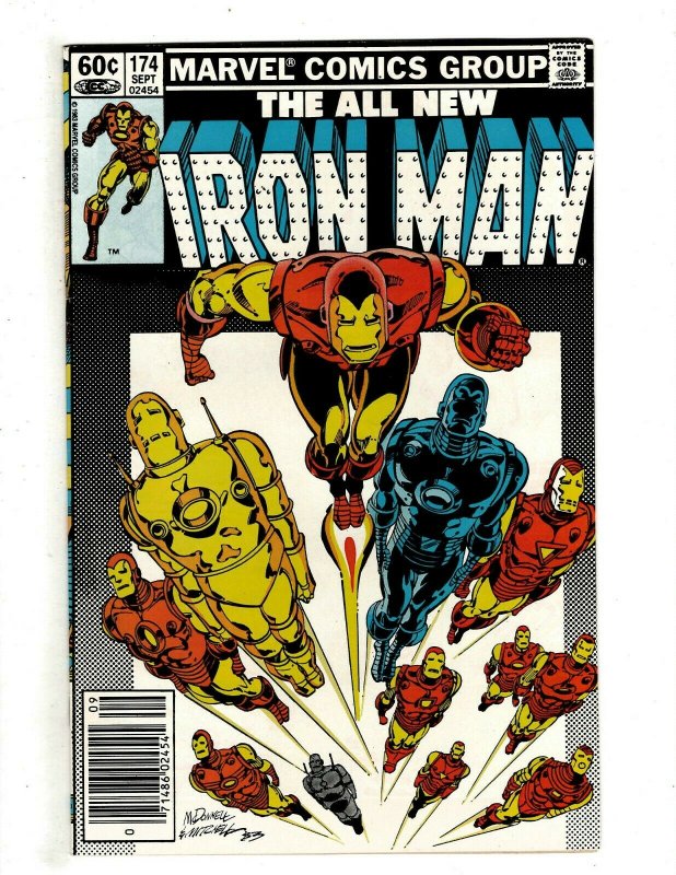 12 Iron Man Marvel Comics # 149 150 151 153 153 169 170 171 172 174 175 176 RB2