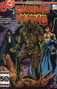 Swamp Thing (2nd Series) #46 VF ; DC | Alan Moore Crisis Cross-Over