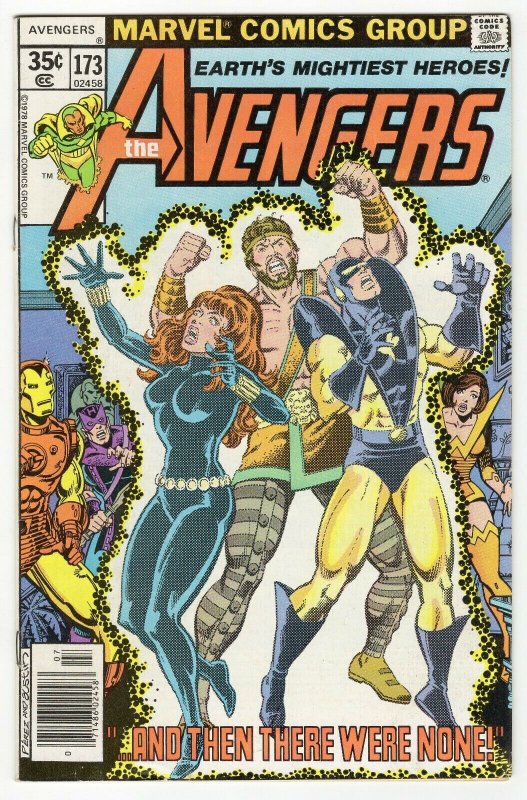 Avengers #173 ORIGINAL Vintage 1978 Marvel Comics Korvac Saga 