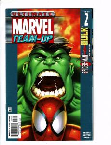 Lot of 7 Ultimate Marvel Team-Up Marvel Comic Books #2 3 4 5 6 7 8 BH36