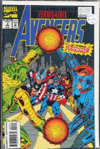 Avengers: The Terminatrix Objective #3 (1993) The Avengers